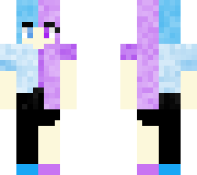 purple girl/blue boy