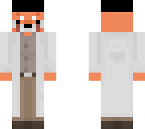 red panda scientist