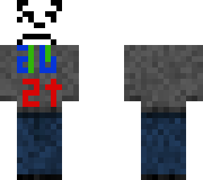 2b2t sad panda drawing
