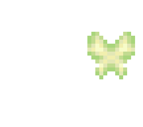 base - green & yellow pixie wings