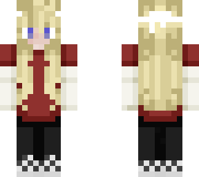 blonde lady