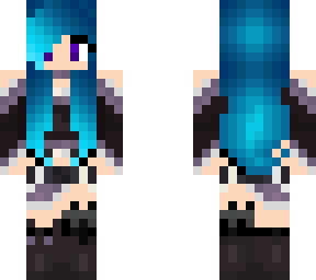blue hair rp char