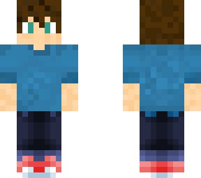 blue shirt icy