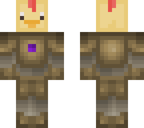 chicken on a robot
