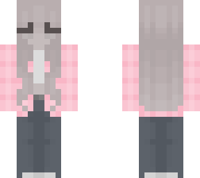 chloe flannel pink blonde