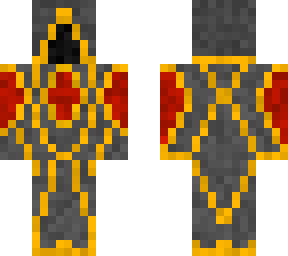 dark robed person