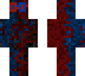 dark theme red en blue