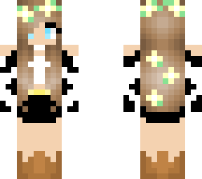 edit of flowery cow girl <3