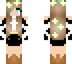 flowery cow girl