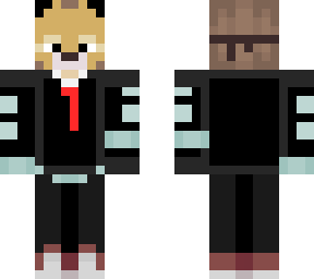 fox in a suit