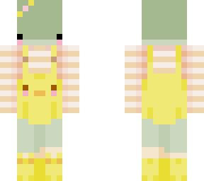 frog in duck overalls