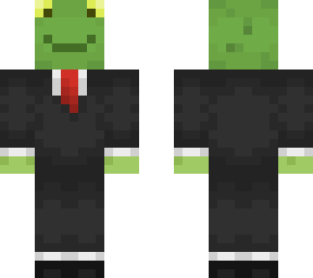 frog in suit