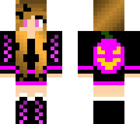 girl in halloween costume