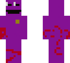 hombre morado re choto
