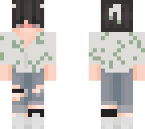 leaf button up shirt