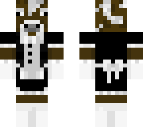 maid dress cow