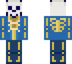 marching band skeleton in blue