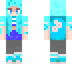 miss. blue girl