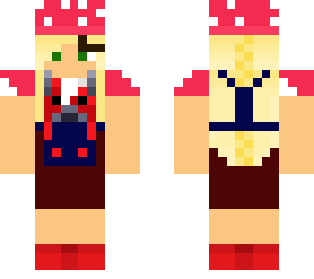 mushroom girl and her mushroom cow
