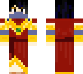 nether ruler clothing, traditional (original work)
