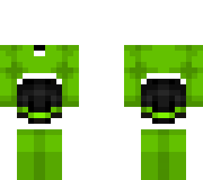 ob - green & black outfit