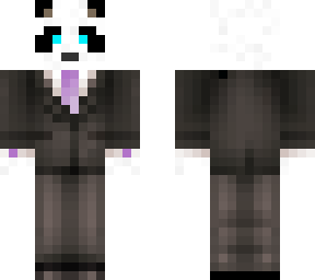 panda in suit