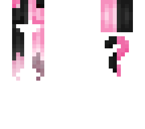 pink and black hair base