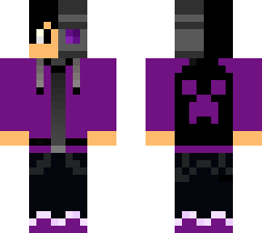 purple cyborg