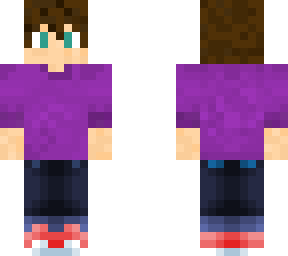 purple shirt icy