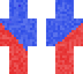 red blue mix