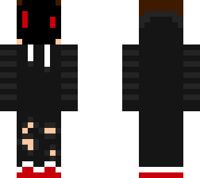 red mask hoodie guy