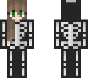 skeleton girl