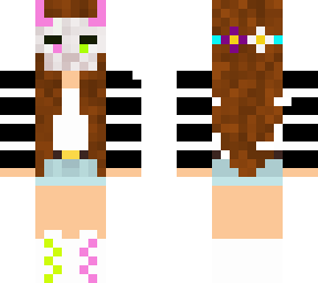 skull mask girl