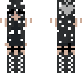snowy black egirl~perfect