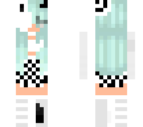 teal demon/bunny girl?