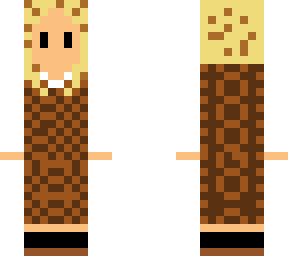 .+brown aesthetic dress.+