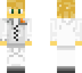 blond tux