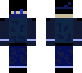 blue mask