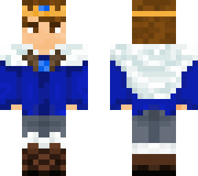 blue snow king