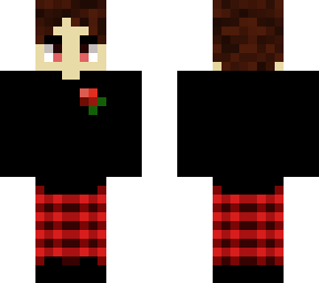 boy with black rose hoodie v2