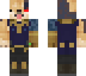 corrupted thanos doggo