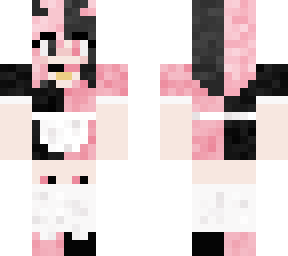 cow girl black and pink