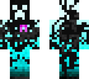 creeper skin with cacrer ribbon