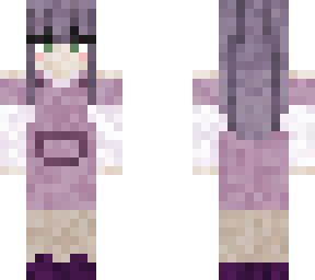 cute purple girl