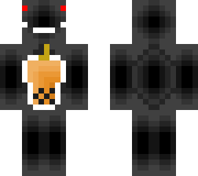 derpyboba black white boba outline