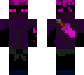 enderman ninja (purple)