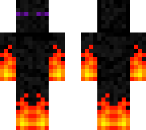 enderman on fire (not king)