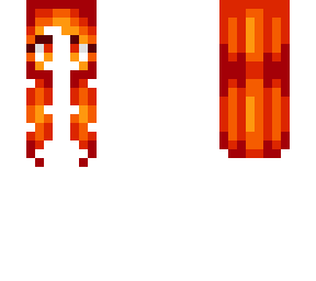 female hb - candle fire