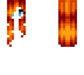 female hb - flame ombre