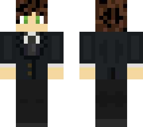 formal outfit brown hair green eyes